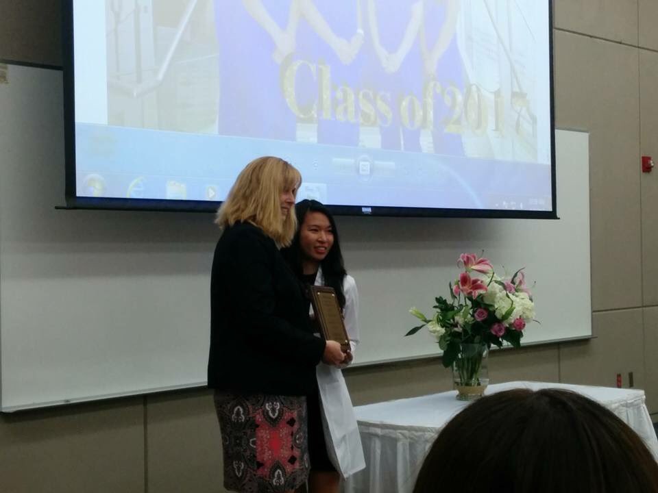 ghdhs_members's tweet photo. Congrats Angela!! Angela was awarded the Professional Leadership Award for HCC from GHDHA! #rdhlife #newgrad https://t.co/wSG6mLD93s