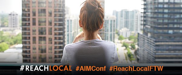LocaliQ's tweet photo. Heading to #AIMConf next week? Want to win a trip to #facebook? Visit the @ReachLocal team in lounge 5 & enter to win! #ReachLocalFTW https://t.co/5iXynhuRGL