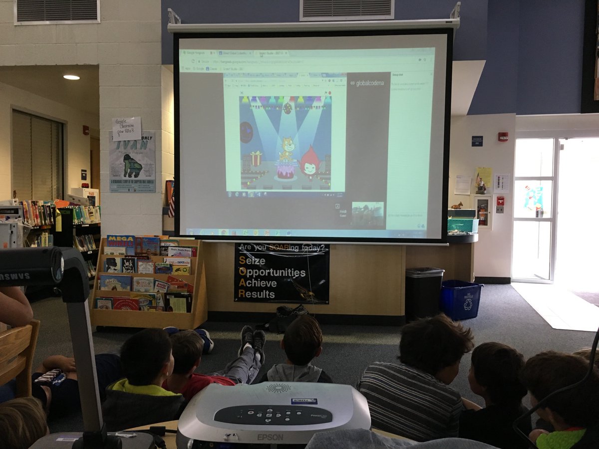 LaurieAnastasio's tweet image. Amazing day of coding at @SEES_SMUSD @globalcodeathon Thank you fo @hlkay for joining in! We loved sharing! #scratchday