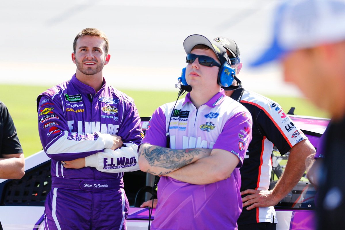 GoFasRacing32's tweet image. Qualifying is complete for the @EJWadeF1 team. We'll roll off 26th tomorrow in the #Geico500 at @TalladegaSuperS. Real work starts tomorrow.