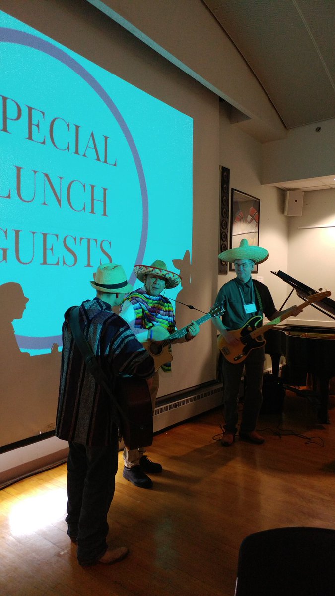 LoriHuntley's tweet photo. Cinco Dr Mayo entertainment during lunch #ECHSP https://t.co/MwNOCn0wSf