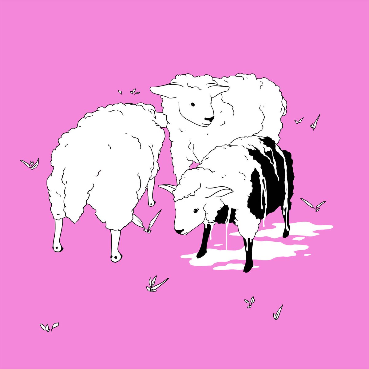 Insight_2017's tweet image. Alcune pecore sono bianche. 
#bianconero #oppostati 
Credits: Alessio Camponeschi