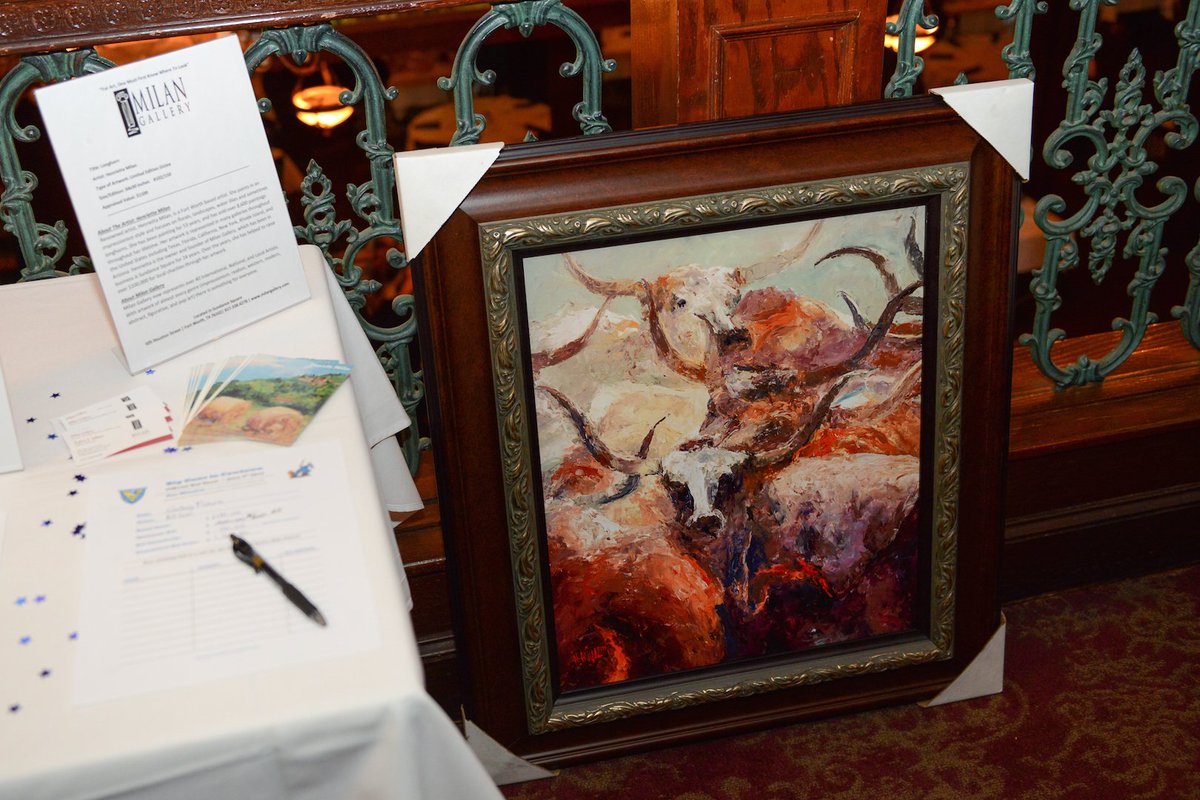 doubacktheblue's tweet photo. Beautiful piece donated by
 @milan_art at our Big Guns in Cowtown event a while back! #DoYouBackTheBlue #TheBlueHasYourBack https://t.co/Hjxx3Op7V5