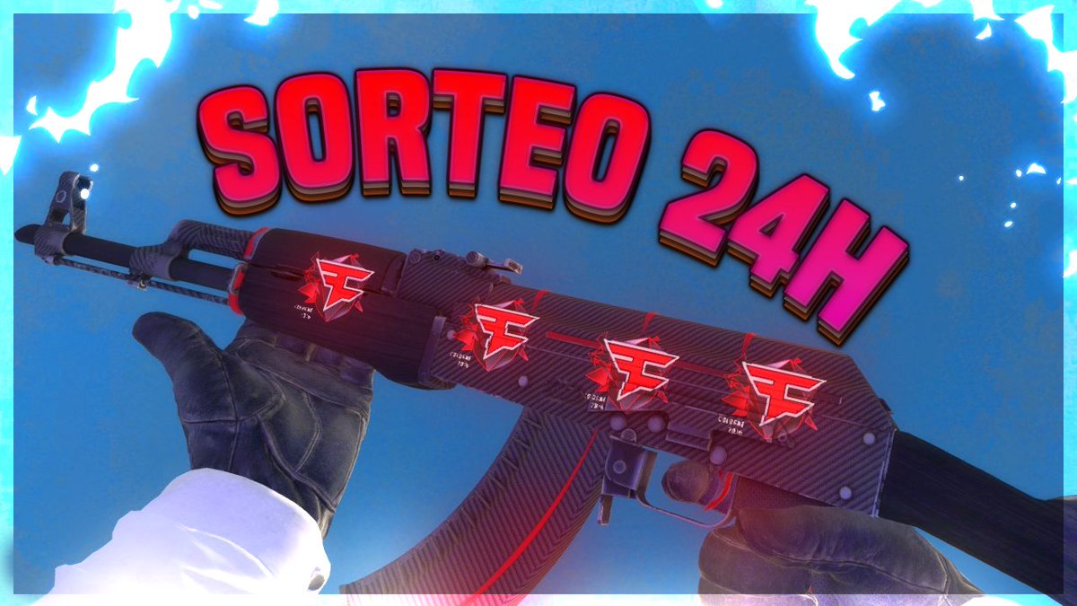 🎈SORTEO AK-REDLINE 24H! FAZE!🎀

-RT 
-LIKE Y COMENTA: youtu.be/jwaDIpKfJnA
-SEGUIR @TuhChukafer 

SUERTE A TODOS!! 😉😉