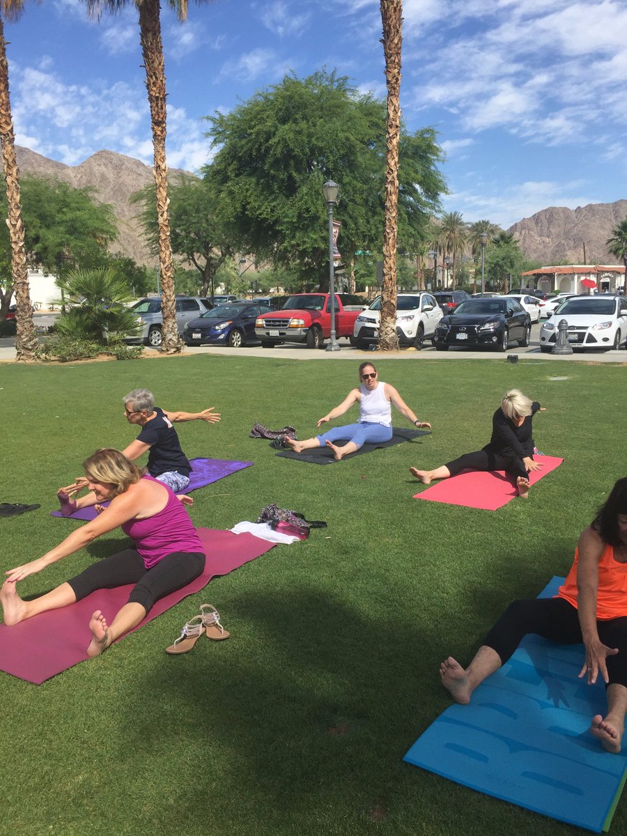 ShopAlexandrite's tweet photo. #pilatesday2017 with a great group of ladies - thank you for coming out on this beautiful morning. @OldTownLaQuinta @ShopAlexandrite https://t.co/vQPwvhI14g