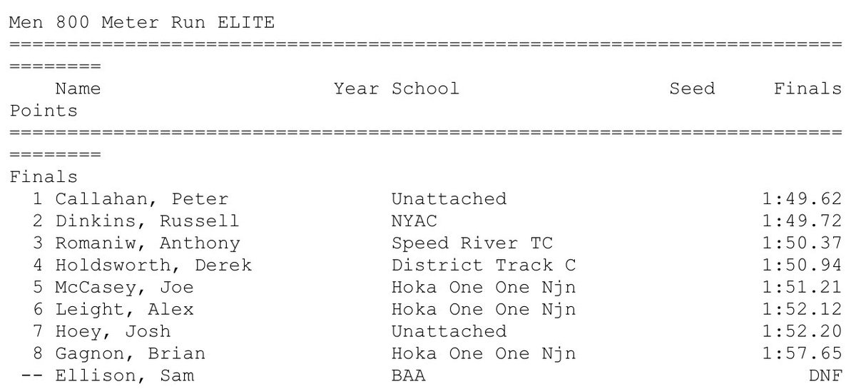 PennTrackXC's tweet photo. Shanahan's Josh Hoey runs 1:52.20 to take seventh in the elite men's section of the 800m #HendersonInvite https://t.co/mk9xE4UYFy