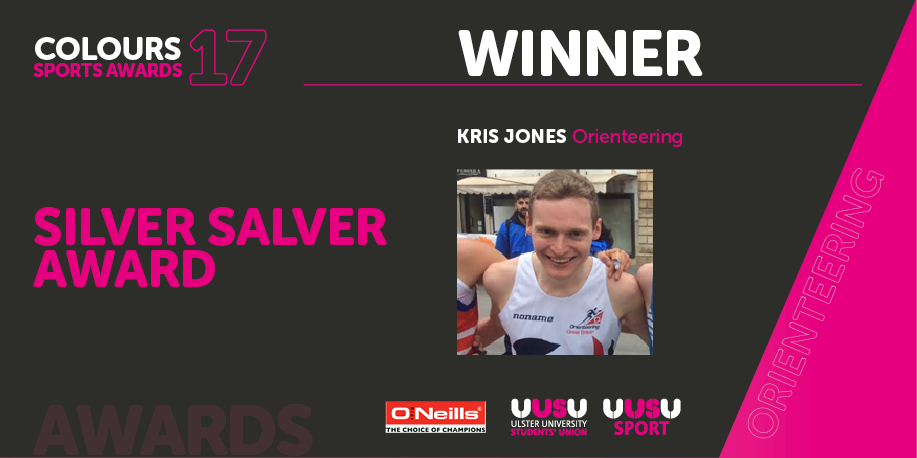 ulsteruni_sport's tweet photo. The Winner of the Silver Salver for #Colours17 is Kris Jones! #Congratulations #Bemore https://t.co/7kaCIUbZDt