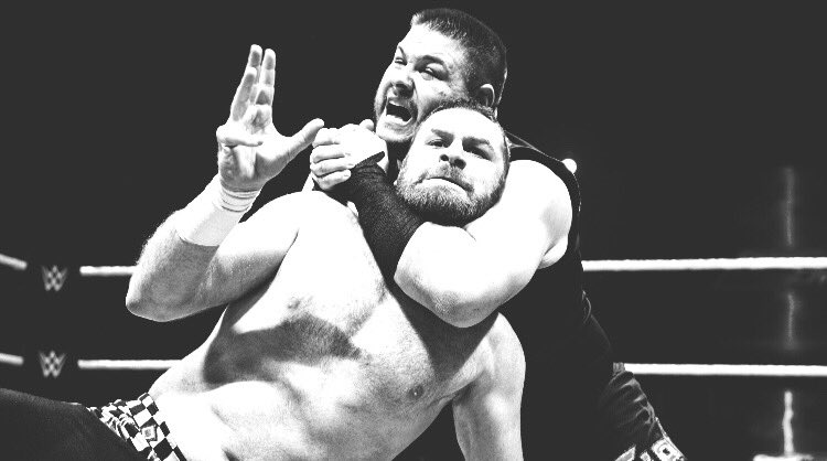 MotiveToFight's tweet photo. Everywhere I go, I end up fighting this fucker. 

Hurting people is enjoyable, but hurting Sami Zayn is better. #WWEGlasgow https://t.co/cPrs4gCAfV