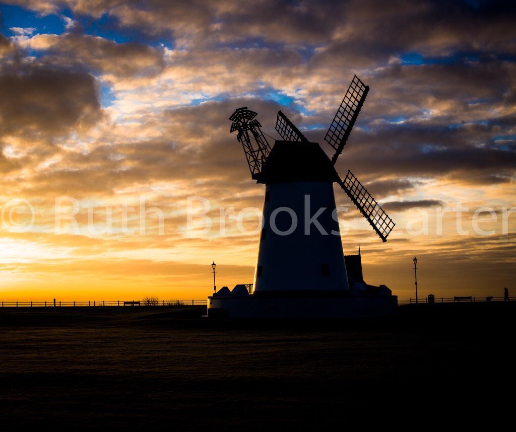 'Rich Glow Of Lytham' #lytham #Windmill #sunset #shadow #landscape #photography #sky @bbclancashire #NorthWestHour #capturingbritian