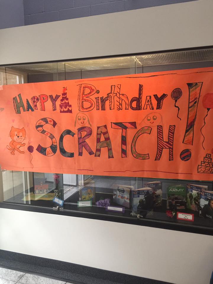 LaurieAnastasio's tweet image. Happy Birthday @scratch We had fun coding with you at the #GlobalCodeathon @SEES_SMUSD
