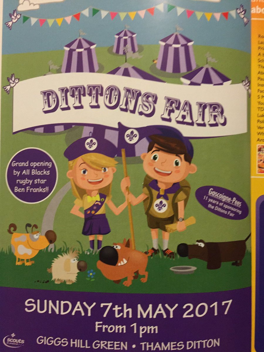 triciawbland's tweet photo. Can't wait for the #Dittons Fair Giggs Hill Green tomorrow 7 May fm 1pm - always a great day out - see you there! @TDResidents @ElmbridgeBC https://t.co/SaHEWD4B9i