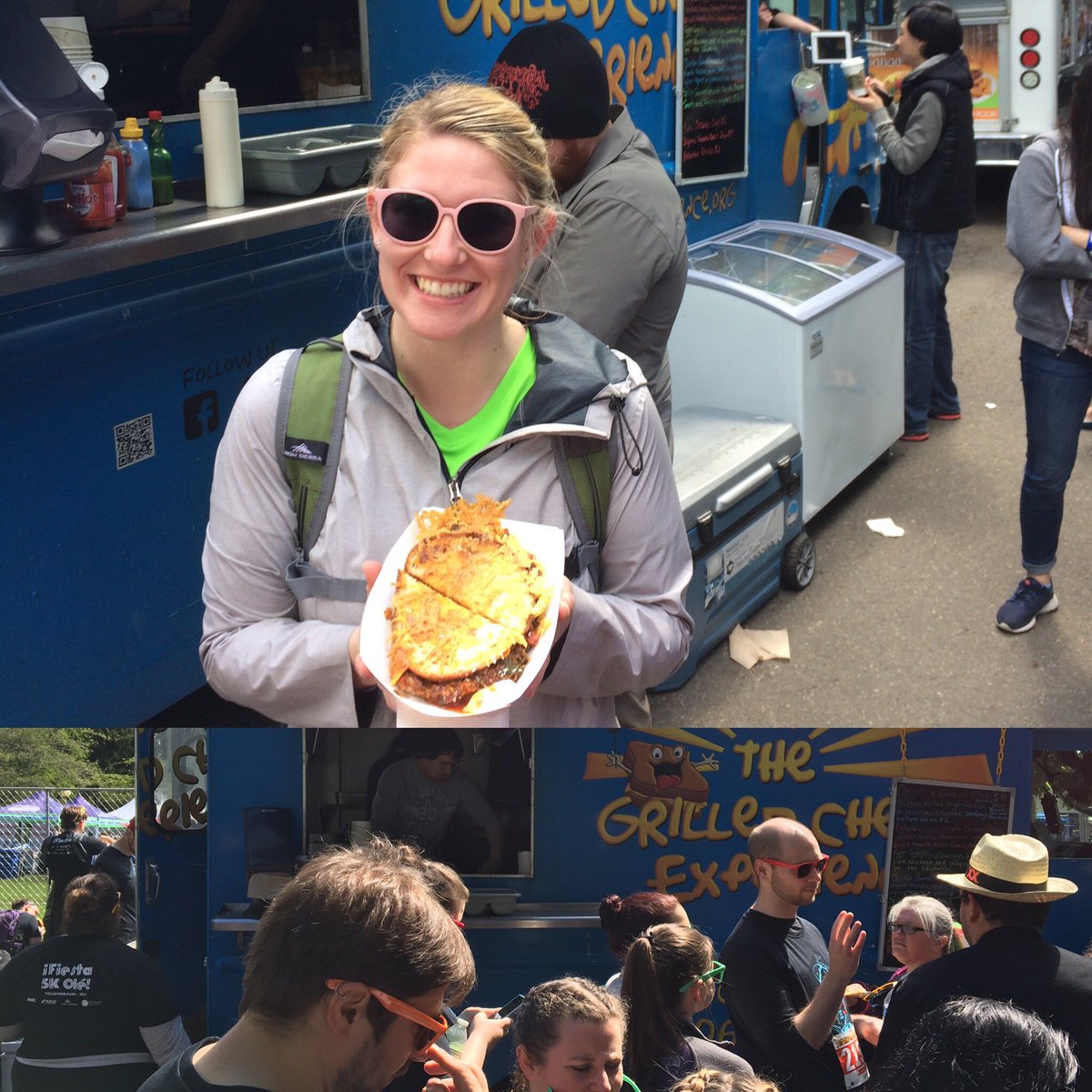 wafoodtrucks's tweet image. @wheelsofcheesxp #foodtruck #tacochallenge super happy 2 pose w/ur food! We support u as great @wafoodtrucks member! @seattlefoodtrk