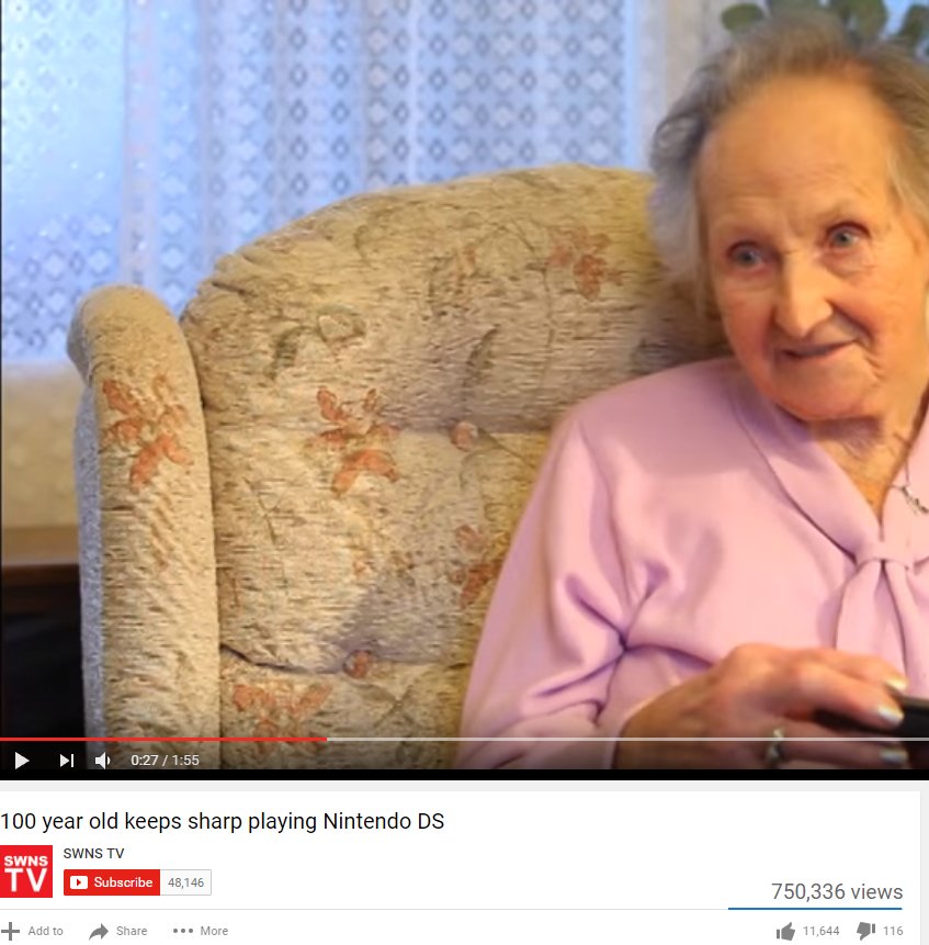 dansalvato's tweet photo. THIS 100 YEAR OLD LADY HAS A DS FLASH CART LMAOOOO https://t.co/1UzeY5WNQK