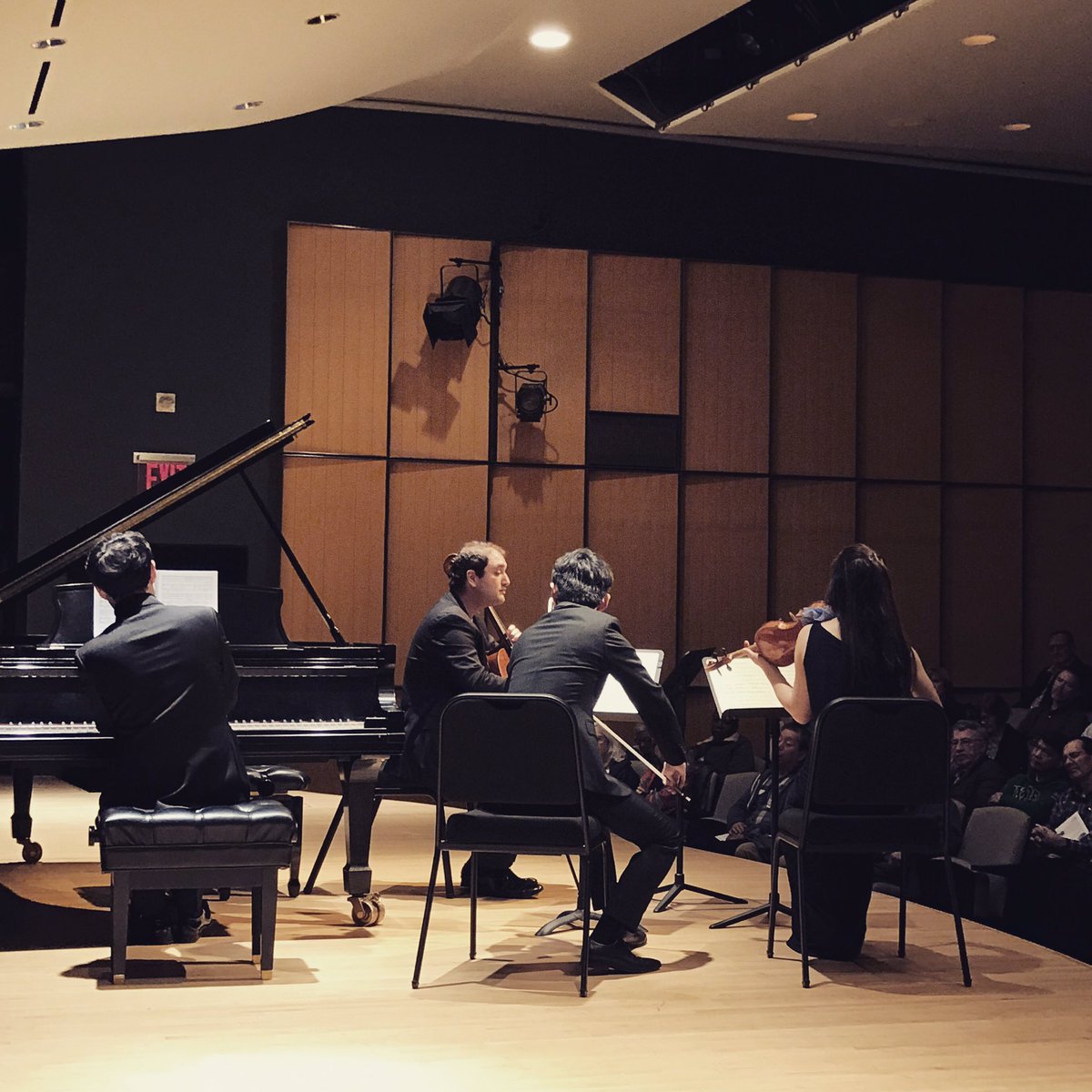 NYCPmusic's tweet photo. Congratulations to all!! 'Brahms Encounters' at Bruno Walter Auditorium at Lincoln Center. @nypl_lpa https://t.co/QlCbsfqMmz