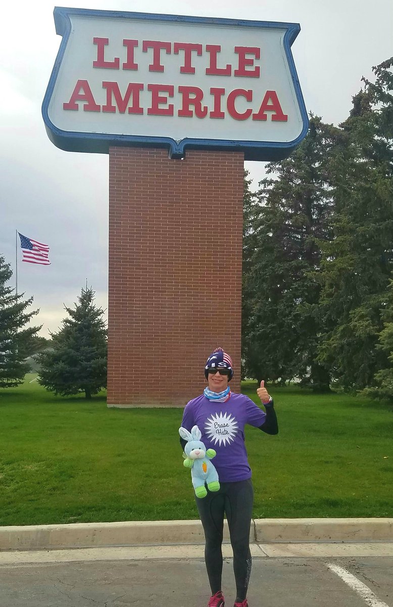 oneontherun's tweet photo. #EraseHate #RunHeleneRun #FollowWilson we made it here today dedicating WY to @MattShepardFDN
@humanracedoc @Robin_Leach @LizVassey https://t.co/qXwh7faTIG