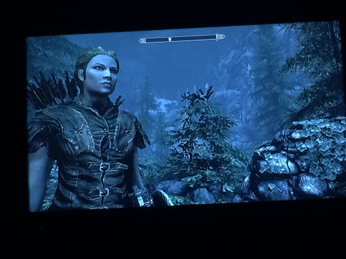 I bought a #PS4 and #SkyrimSpecialEdition today. It is already amazing!