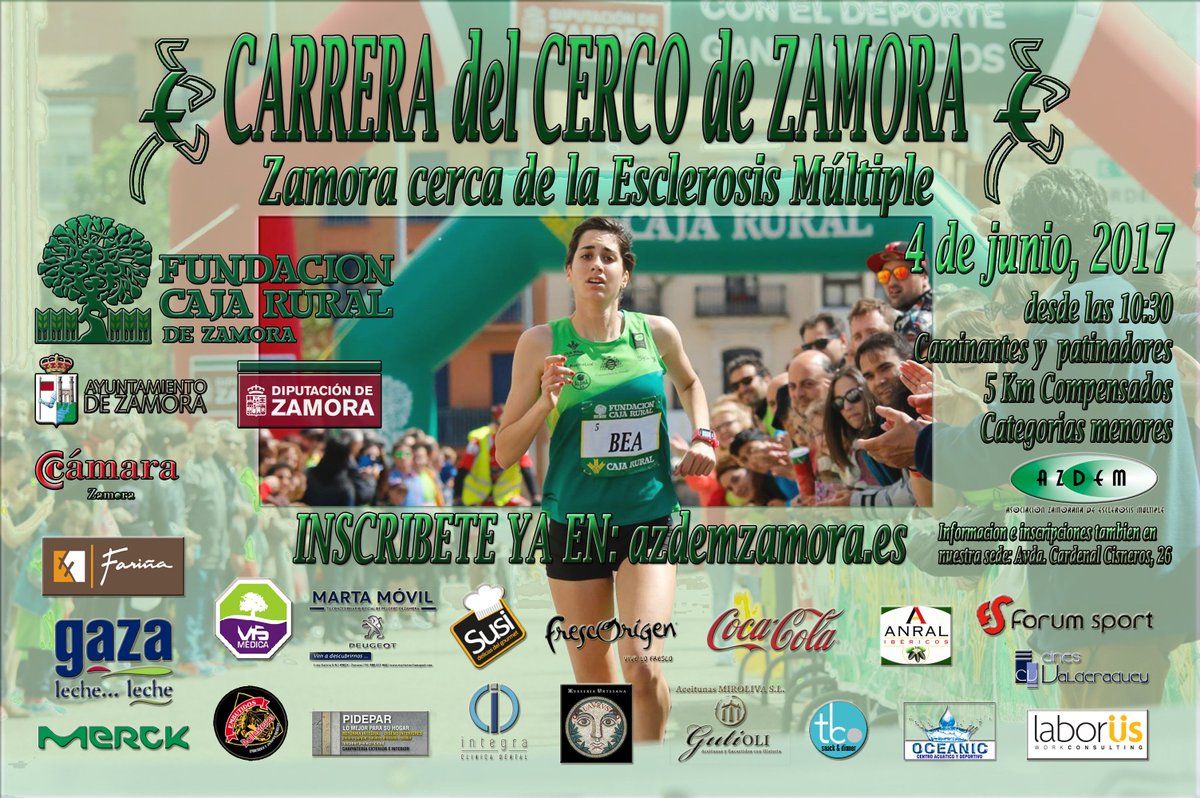 La única carrera de 5 Km compensada de España...no te la puedes perder