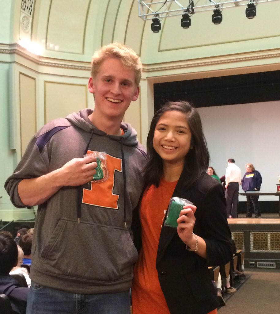 MrsBallarini's tweet photo. Patrick and Clarissa took 5th! #mathteamstate https://t.co/XLsfVWc9KP