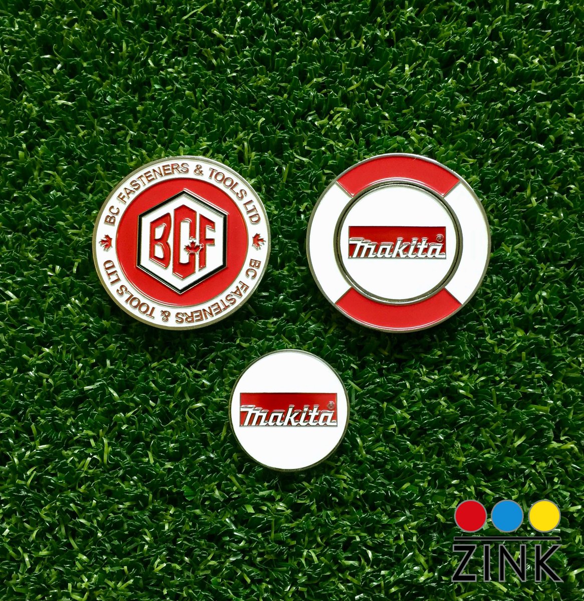 Zinksports's tweet photo. Here is our new custom ball markers #custom #Golf https://t.co/3ys9q6BHoj