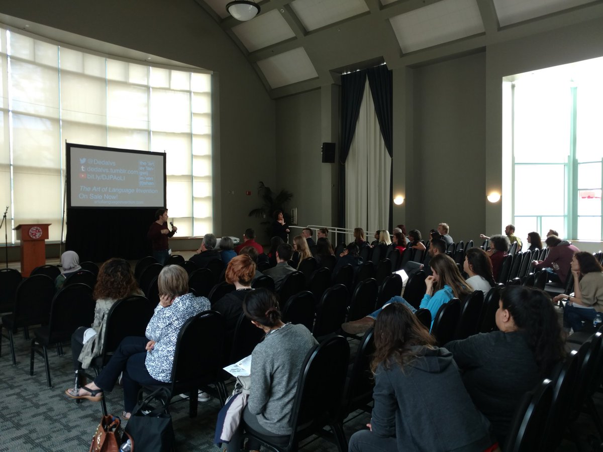 csunlso's tweet photo. Q&amp;A after @Dedalvs keynote at #LIPI2017! Such an interesting and detailed talk! https://t.co/Xpl6nOv0Dx