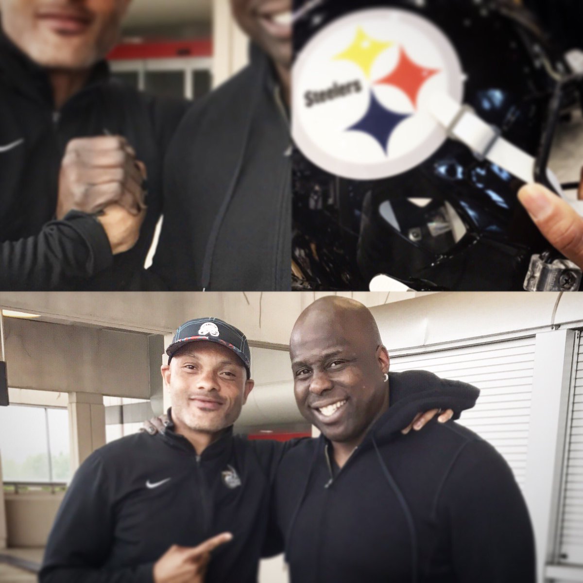 RomainEsq's tweet photo. Super Bowl XL Champ - center at Purdue for Drew Brees - future #trinitypawling HOF - my boy...my bro. Chukky Okobi  #LegendaryCourage #dope https://t.co/s9CM8gHGmc