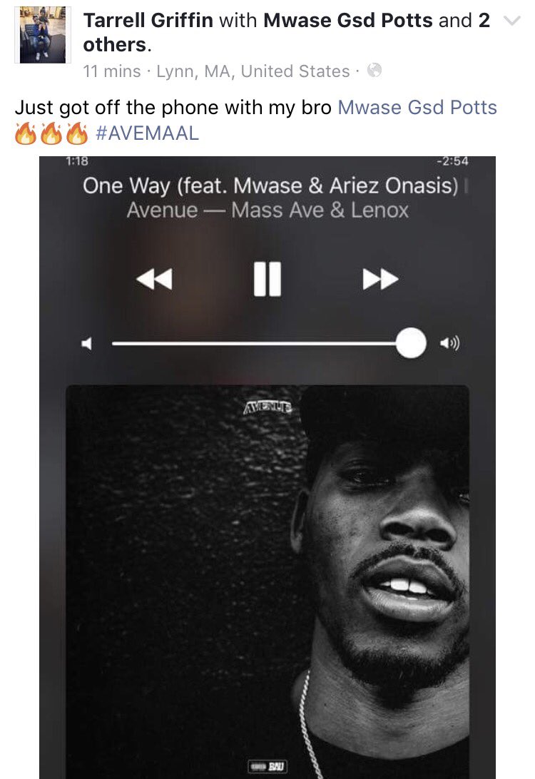 avenueBLVD's tweet photo. Free Mwase #ONEWAY #AVEMAAL. https://t.co/WB7m2Ov7Et