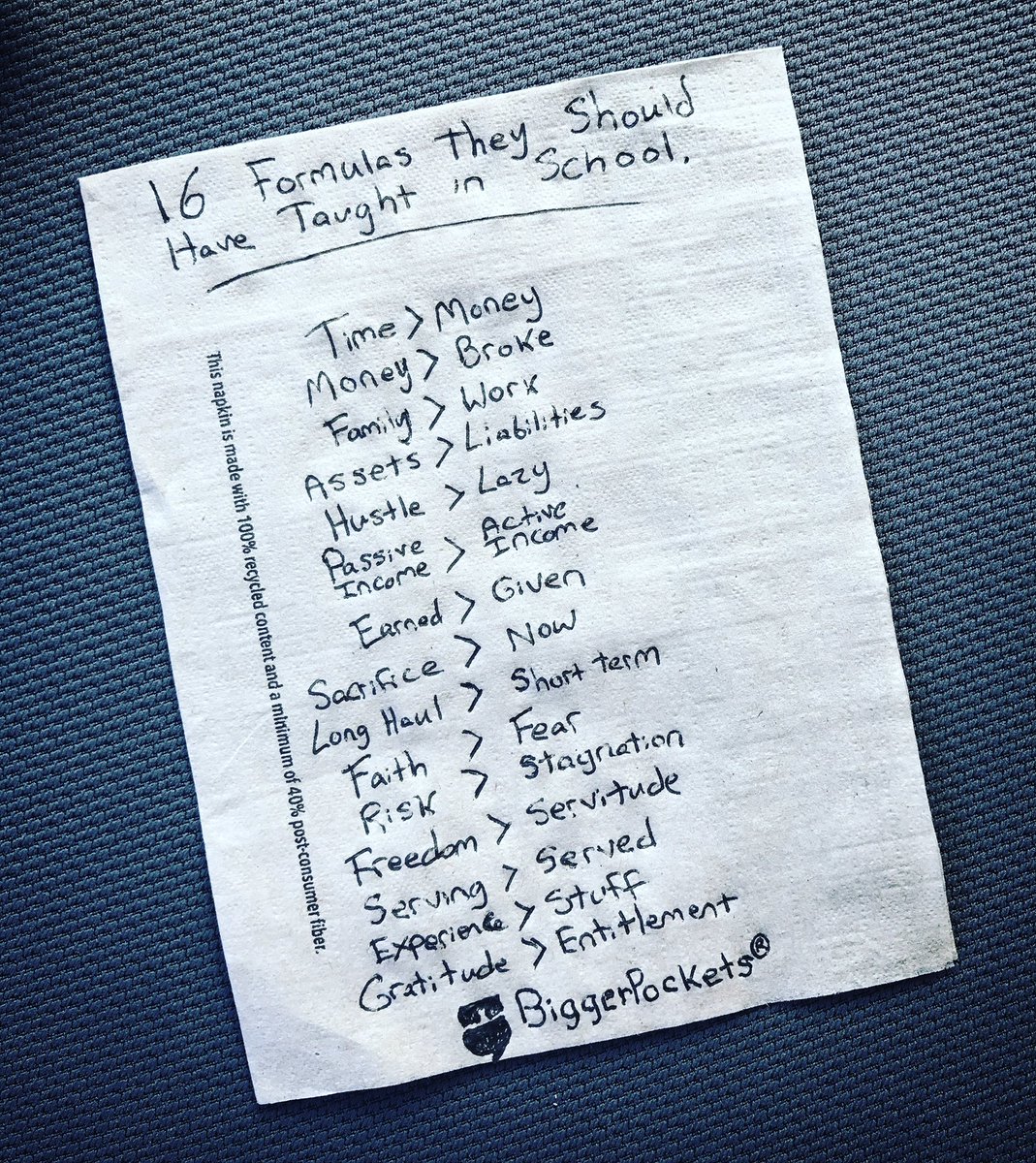 BeardyBrandon's tweet image. Some formulas they should have taught in school...