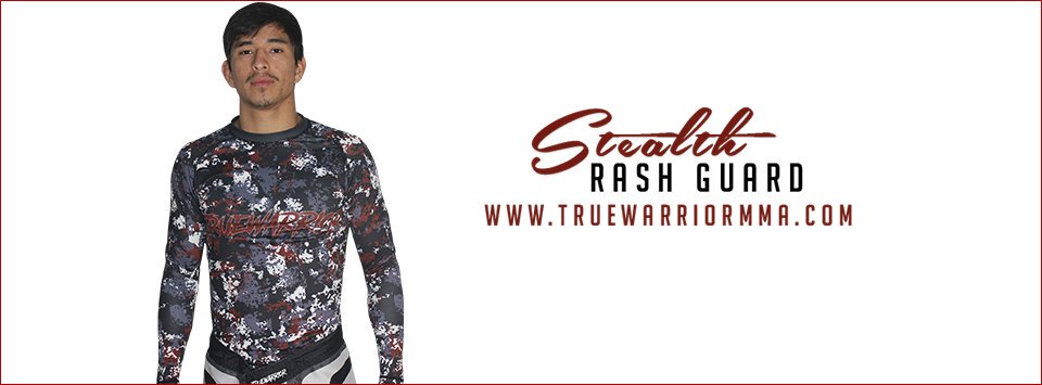 Our new Stealth rash guard is available! Only $30. truewarriormma.com