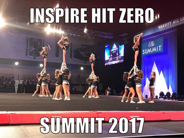 CheerForceCA's tweet photo. Look at all these HITS!! #LadyInspire #Storm #Rage #Mystique #TheSummit17 https://t.co/LCfiWxrcwE