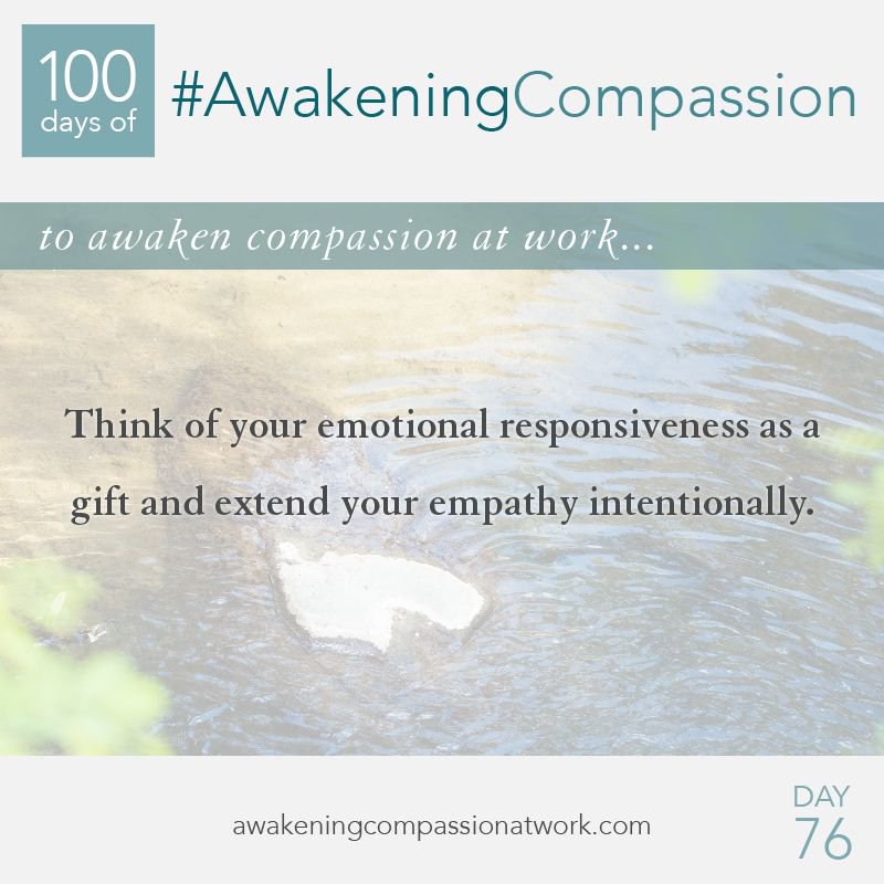 monicaworline's tweet photo. We can use our emotions and capacity to respond to others’ distress as an offering to #AwakenCompassion. Have you given empathy as a gift? https://t.co/vpTlAsJRg5