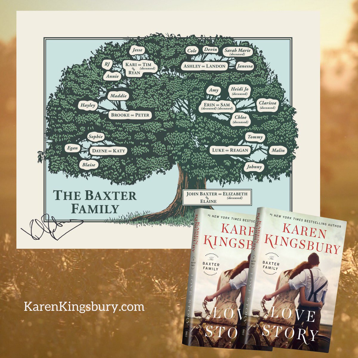 Karen Kingsbury on Twitter: "When you Pre-order 2 copies of my ...