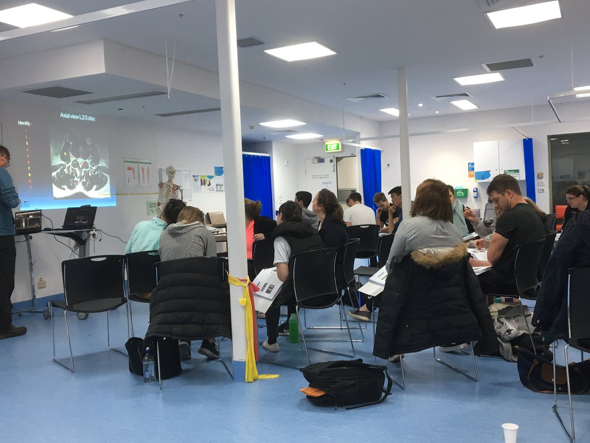 muscphysio_MPA's tweet photo. #spinallevel1 at Sunshine Hospital, Sunday morning Lumbar Radiology with Rob Laird FACP #physiolife #sundaylearning @apaphysio @Dickiec86 https://t.co/178weYvUeI