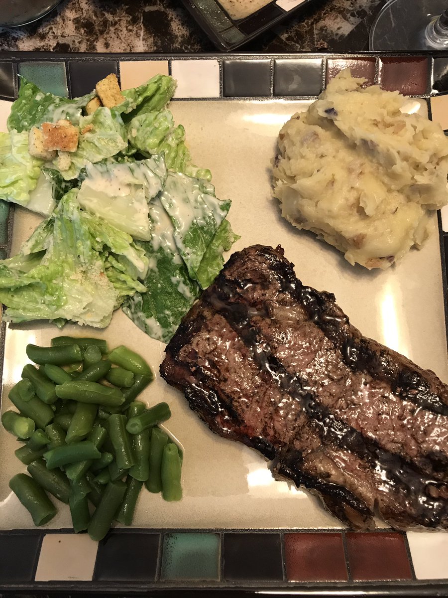 CraigMomney's tweet photo. She cooks a mean steak. @ashleybanez #wifematerial #steak #bbqseason #reason33 https://t.co/LFsL49P1oS