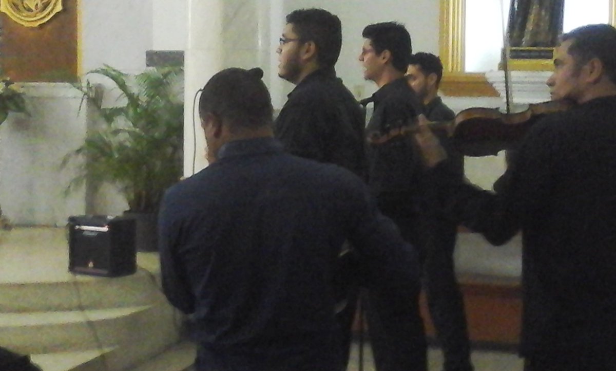 #6Mayo Misa en memoria de Armando Cañizales, participan junto al Parroco de la iglesia San José el <a href="/NucleoJuanJLara/">Núcleo Jacinto Lara</a> y el Pastor Luis Rea
