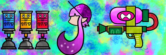 スプラトゥーンのイラストまとめ 古い順