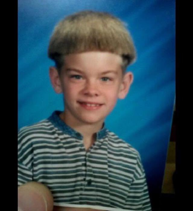 CoachTaylorBC's tweet photo. When @BC_IndoorTrack1 found his dads clippers. #DIYcuts https://t.co/cihhtllyyL