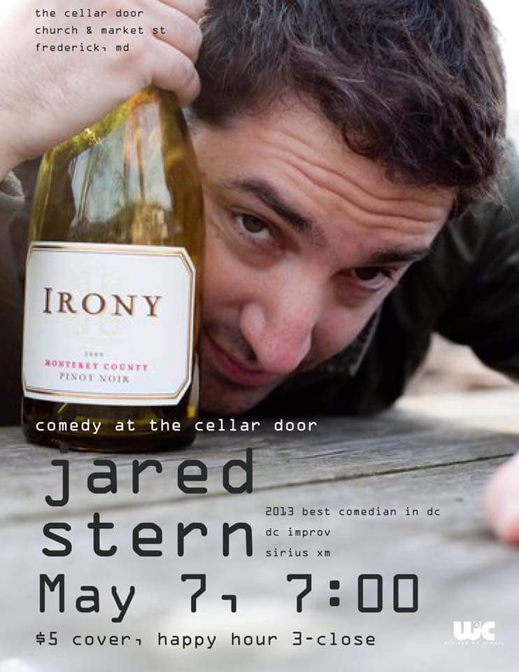 WreckedComedy's tweet photo. #frederickMD • Excellent show for you tomorrow! @FunnyJared headlines an incredible show along with @KSeefried. Make your Sunday fun! 7pm. https://t.co/WDX7jgTXIF