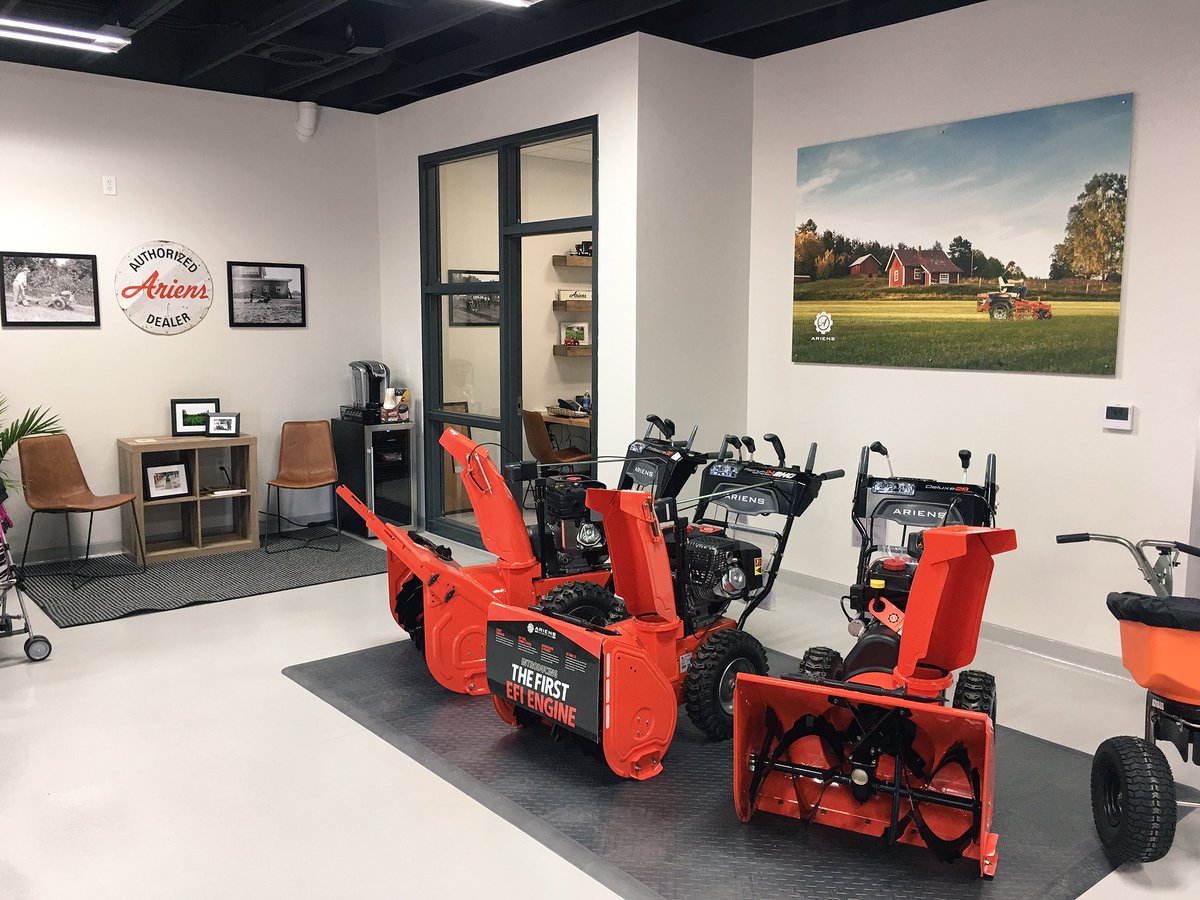 Ariens on Twitter "Beautiful day to cut ribbon for our new concept