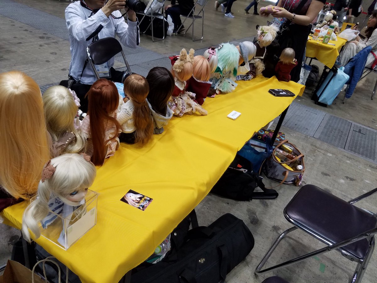 kuro_usagi_doll's tweet photo. おはよーございます_( _´ω`)_
昨日はドルパお疲れさまでした✨ https://t.co/p8BJHraX3R