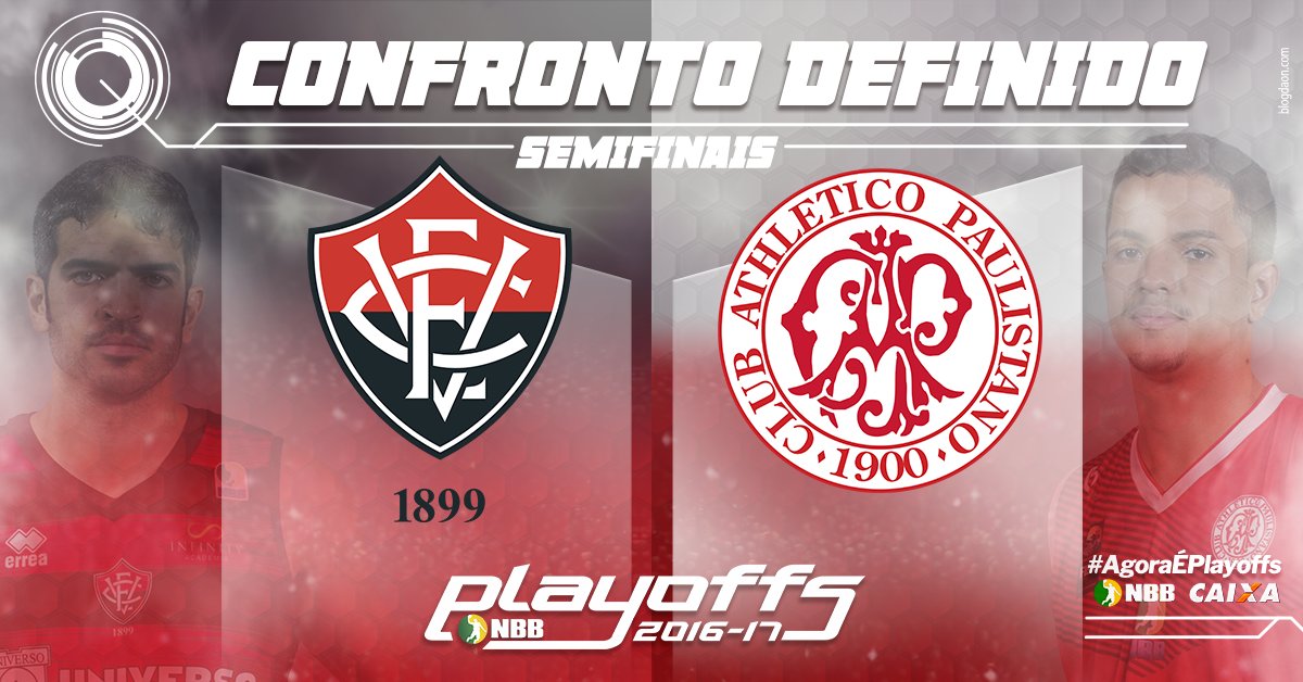 .<a href="/ECVitoria/">EC Vitória</a> e <a href="/BasqPaulistano/">CAP</a> se encaram nas semifinais do #NBBCAIXA! 👊🏀

#PlayoffsNBB