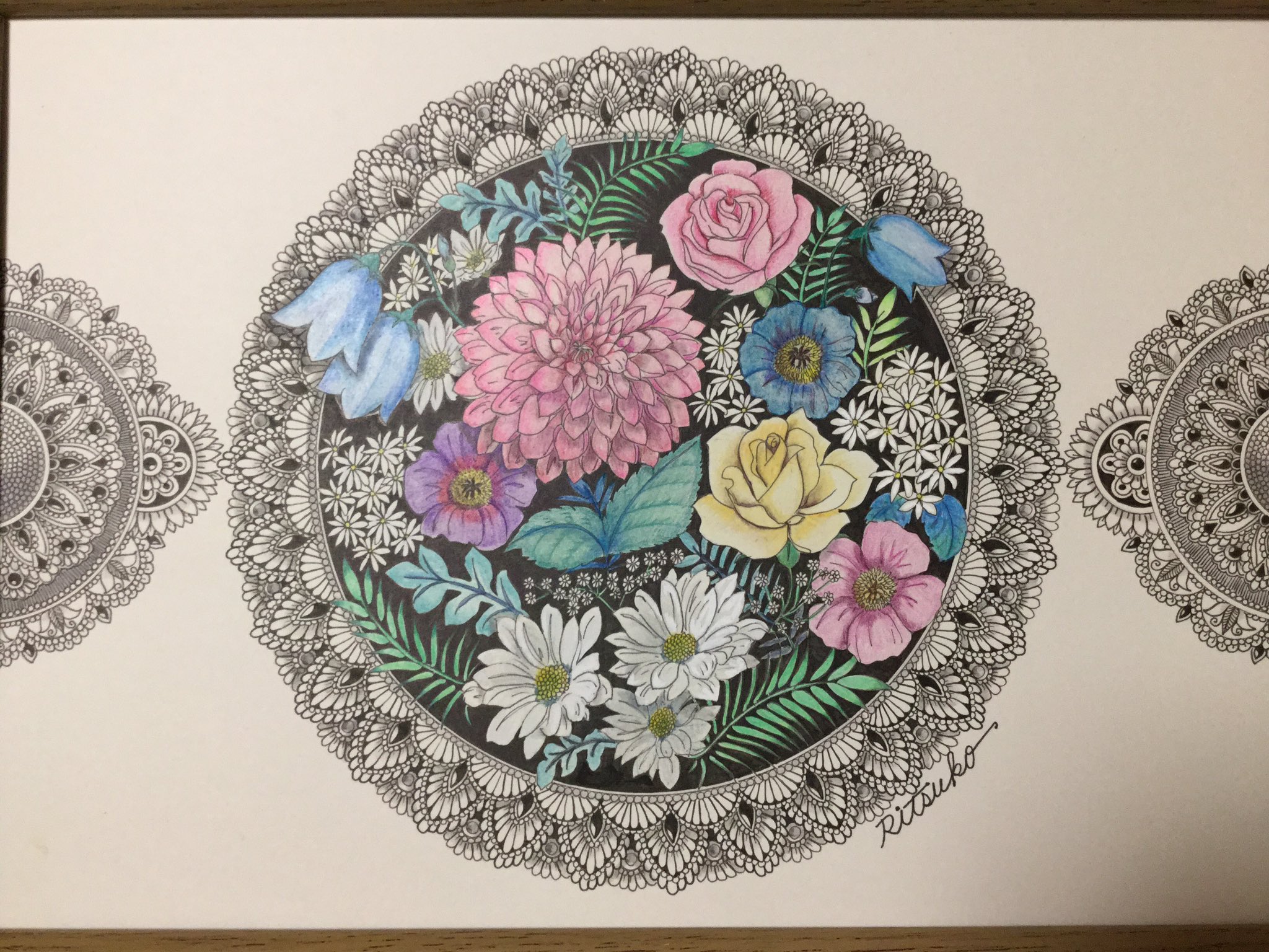 ボールペンアーティスト璃維子ritsuko 花 ボールペン画 ボールペンアート 待ち焦がれる 絵 アート 絵画 花の絵 T Co Kvrrhgnbdi T Co Jwjsytynko Twitter
