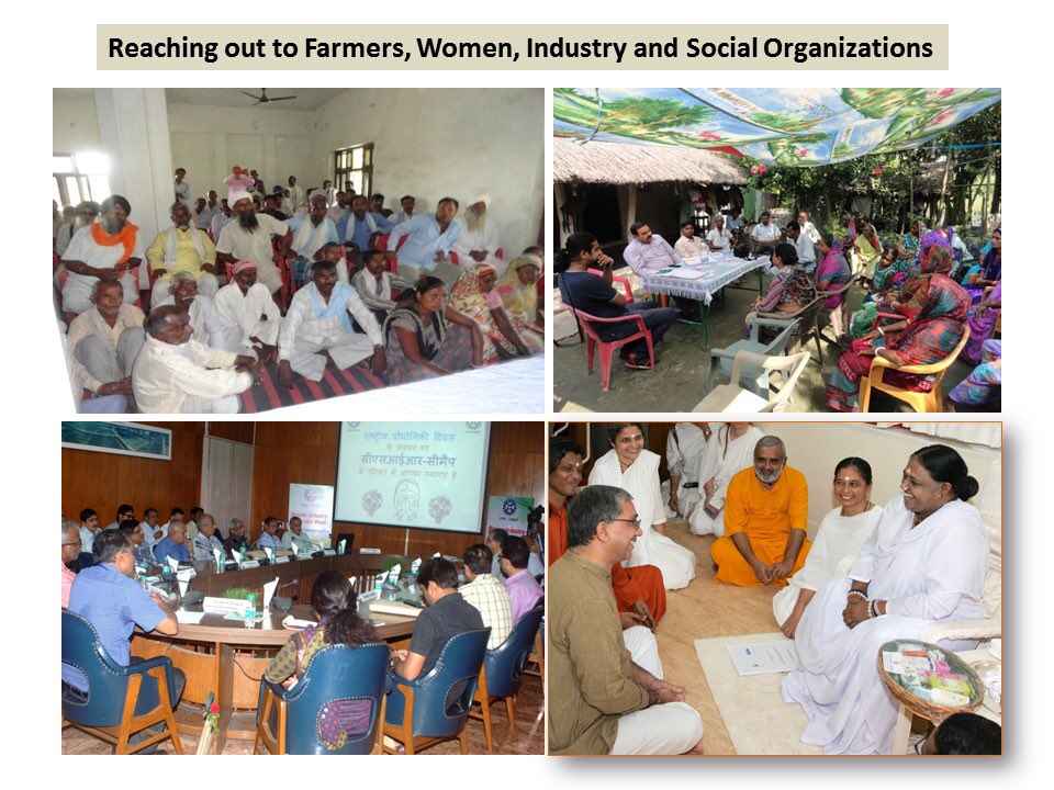 CSIR-CIMAP has reached thousands of farmers, generating huge societal impact with success stories like Bastar and other agricultural areas.