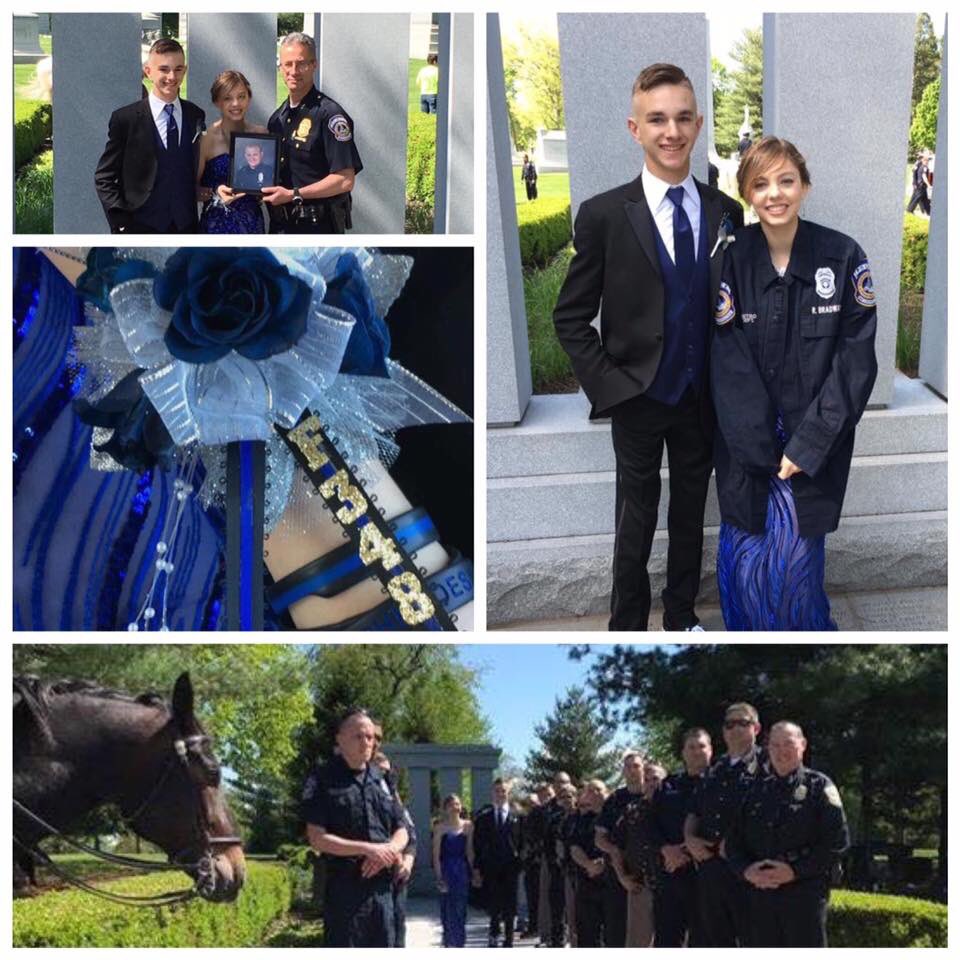 IndianaGoingBlu's tweet photo. Daughter of fallen IMPD officer, Rod Bradway, IMPD Northwest District gets special send off to her Junior prom.   

https://t.co/BoM8PrCUfU https://t.co/RgMjyAyGIn
