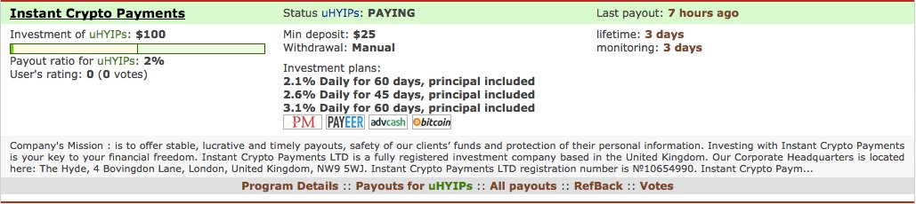 InstCrypPayment's tweet photo. Paying accept #perfectmoney #payeer #advcash #bitcoin First Deposit 10% #Bonus https://t.co/9fUx4ZrD2W