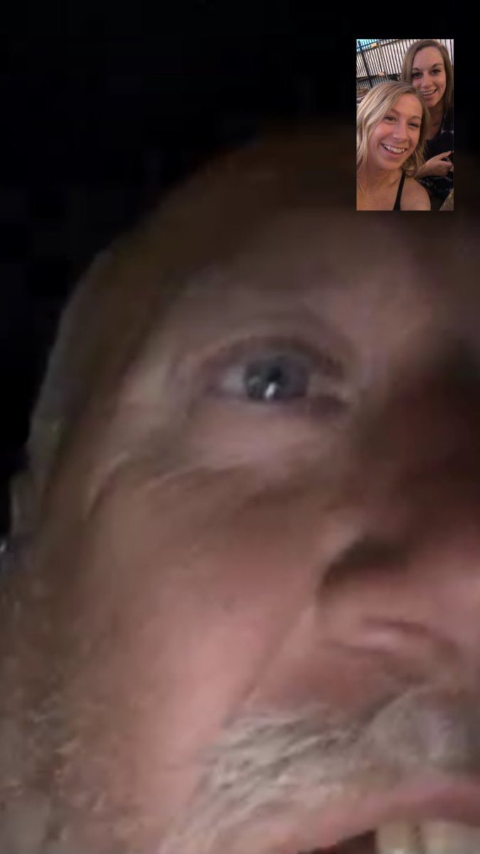 danipatterson07's tweet photo. Dad's first FaceTime.. we'll work on it😂❤️ https://t.co/wvxbHUJqQf