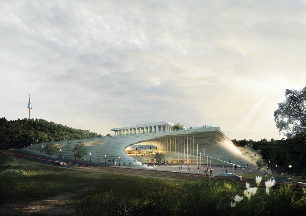 Performing Arts Studio of the National Theatre of Korea | Archiplan Find more: arch2o.com/performing-art… #architecture #design #art #arch2o