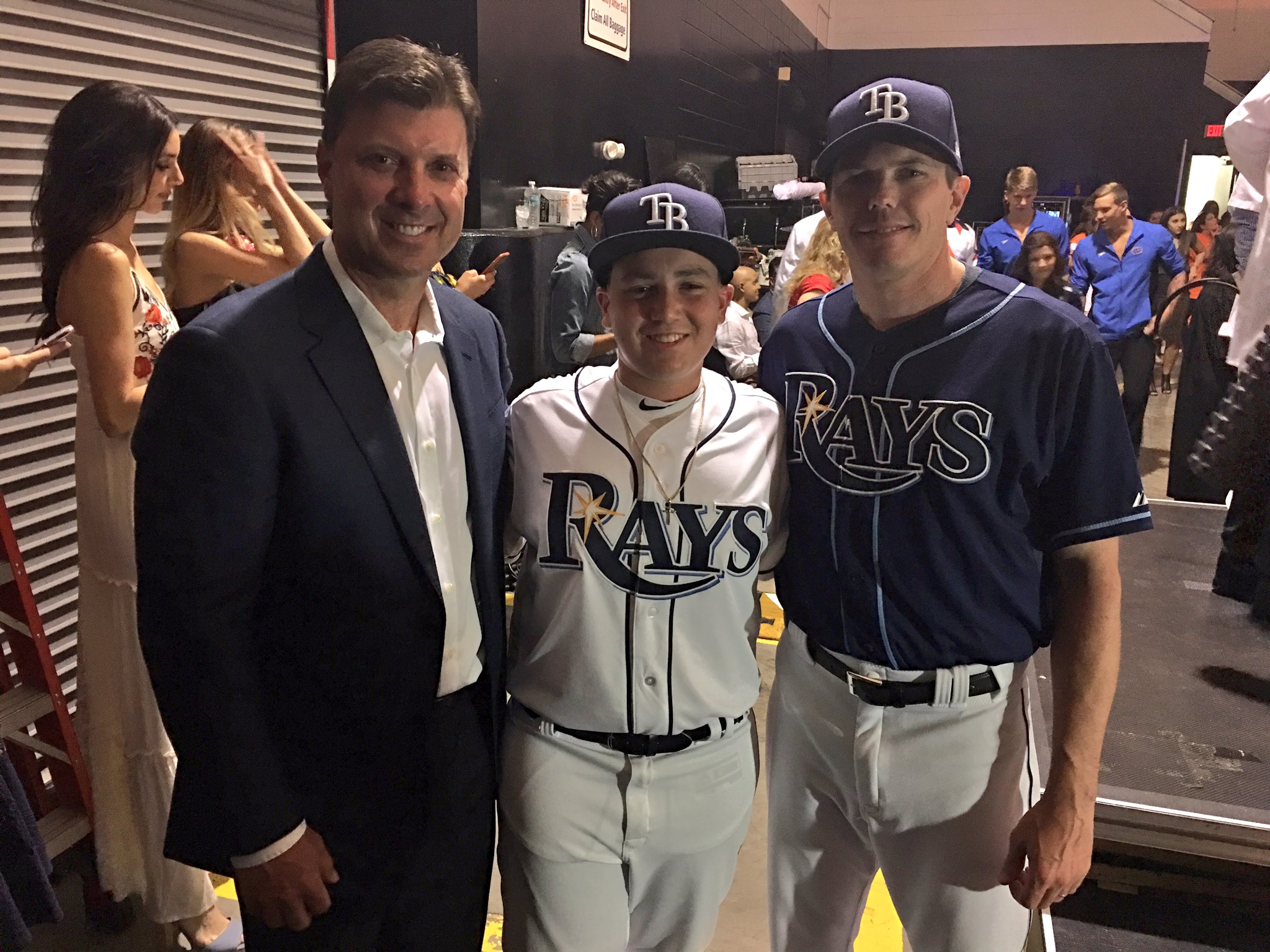 Tampa Bay Rays on X: Former Rays Rich Thompson and Tino Martínez