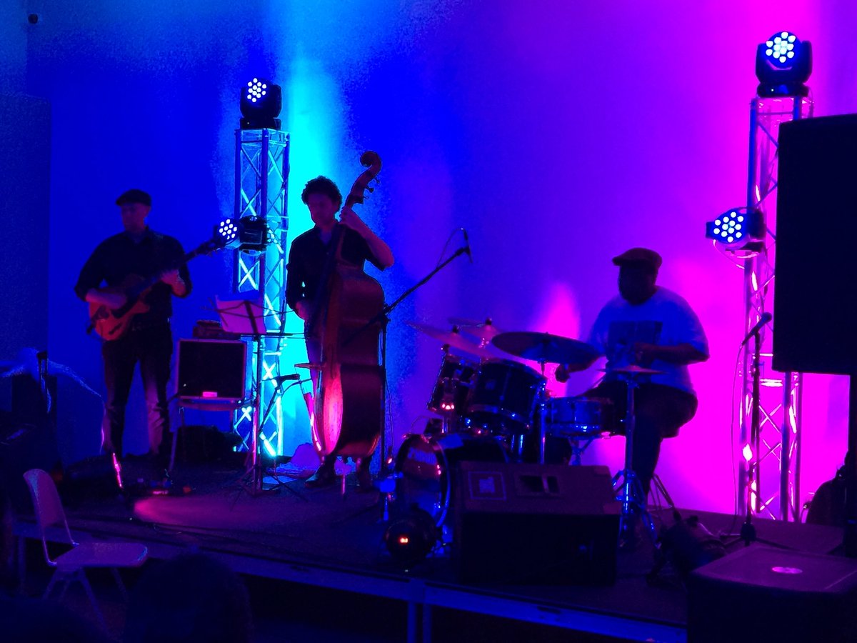 The Jeff Watts Trio in silhouette...  thank you to our partner <a href="/AtownArtMuseum/">Allentown Art Museum</a> <a href="/WDIYFM/">WDIY 88.1 FM</a> <a href="/thevalleyledger/">The Valley Ledger</a> <a href="/gbam/">Gail Boyd</a> <a href="/cedarcrestcolle/">Cedar Crest College</a> <a href="/LVBarristers/">The Barristers Club</a>