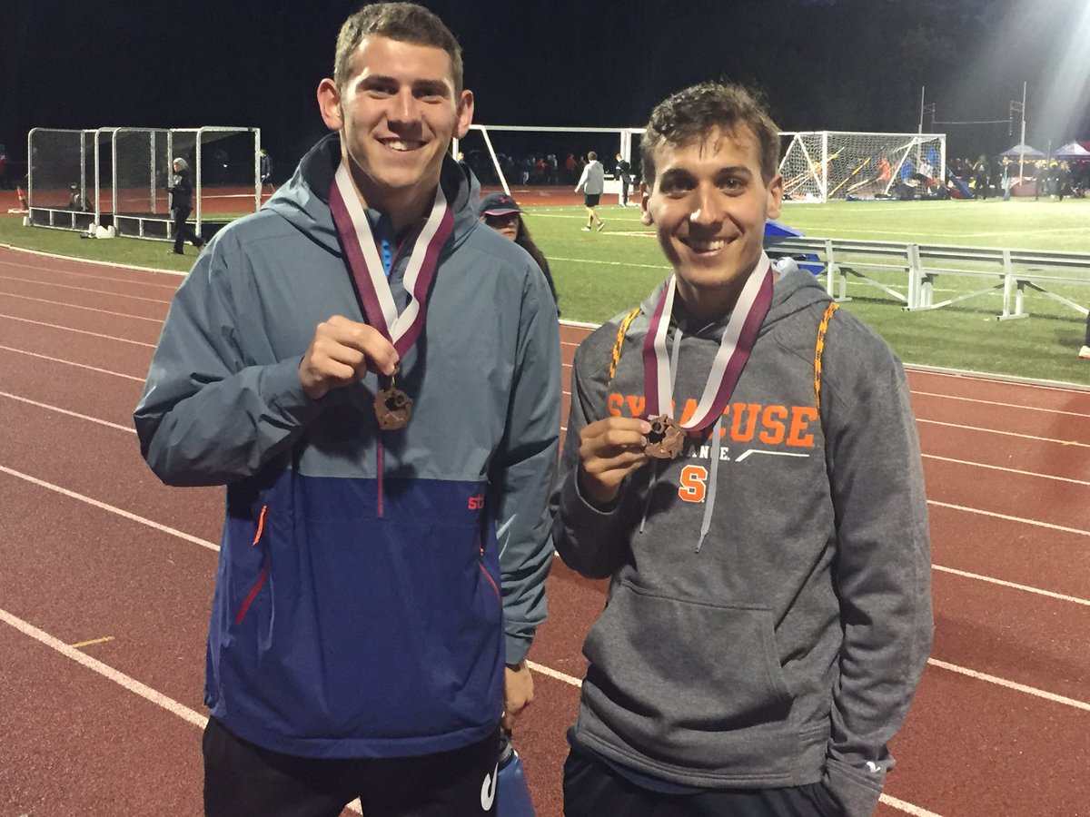 Patrick Kitchen and Dan Kenney duked it out in the 2000 Meter steeplechase <a href="/TwilightMeet/">Weston Twilight Meet</a>. Dan was 3rd (new school record) &amp; Patrick was 4th.
