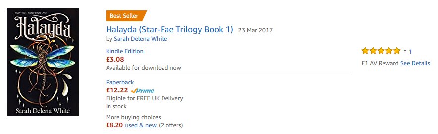 SarahDelWhite's tweet photo. Looooook!! #Halayda is a best-seller on https://t.co/vXScoqH1Ow! 😀😀😀
#amwriting #amreading https://t.co/3K0vSQHrQi
